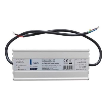 Napájecí zdroj spínaný pro LED pásky 100W/12V IP67