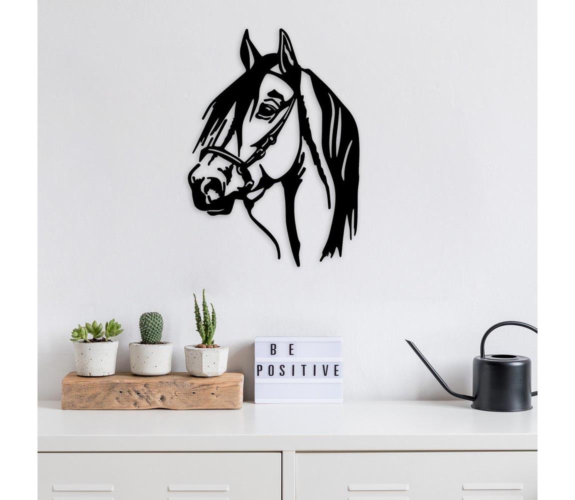 Asir Nástěnná dekorace 55x40 cm kůň AS1480