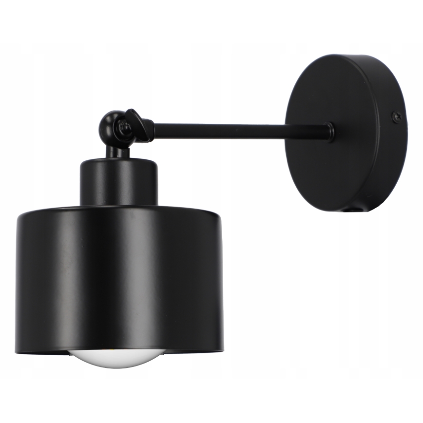 Nástěnná lampa 1xE27/20W/230V černá