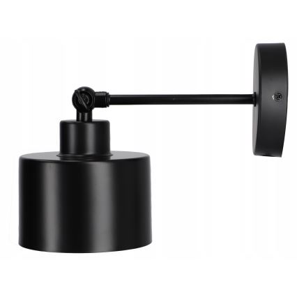 Nástěnná lampa 1xE27/20W/230V černá