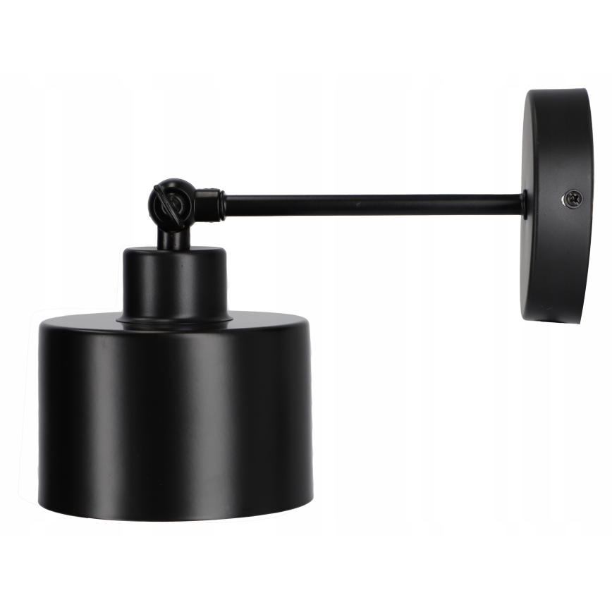 Nástěnná lampa 1xE27/20W/230V černá