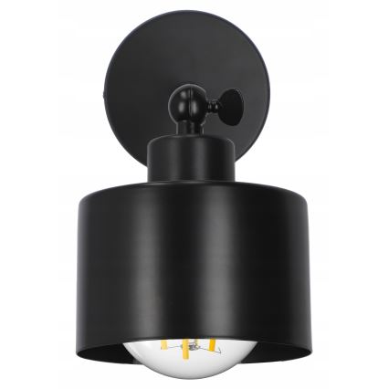 Nástěnná lampa 1xE27/20W/230V černá