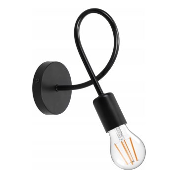 Nástěnná lampa 1xE27/20W/230V černá