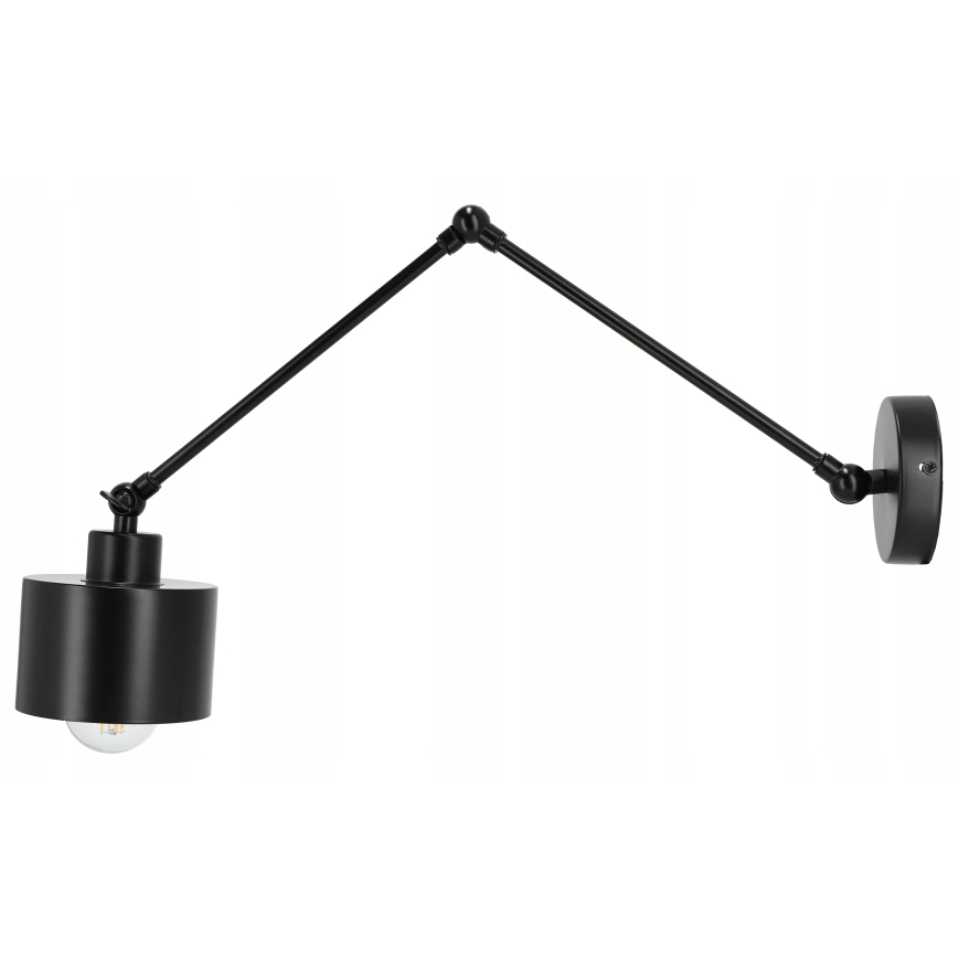 Nástěnná lampa 1xE27/20W/230V černá