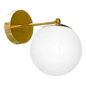 Nástěnná lampa 1xG9/40W/230V zlatá/bílá