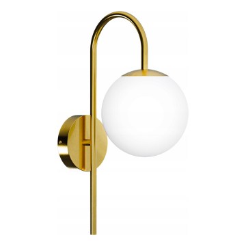 Nástěnná lampa 1xG9/40W/230V zlatá/bílá