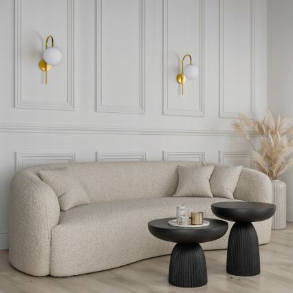 Nástěnná lampa 1xG9/40W/230V zlatá/bílá