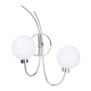 Nástěnná lampa AGAPANT 2xG9/40W/230V lesklý chrom