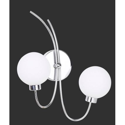 Nástěnná lampa AGAPANT 2xG9/40W/230V lesklý chrom