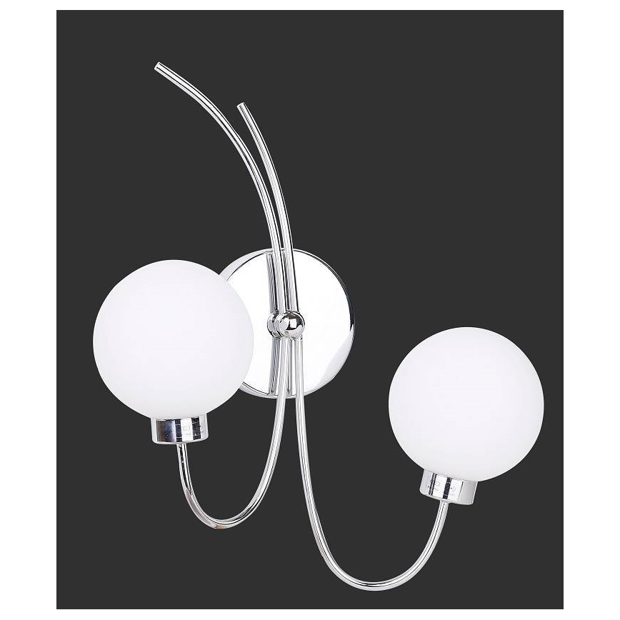 Nástěnná lampa AGAPANT 2xG9/40W/230V lesklý chrom