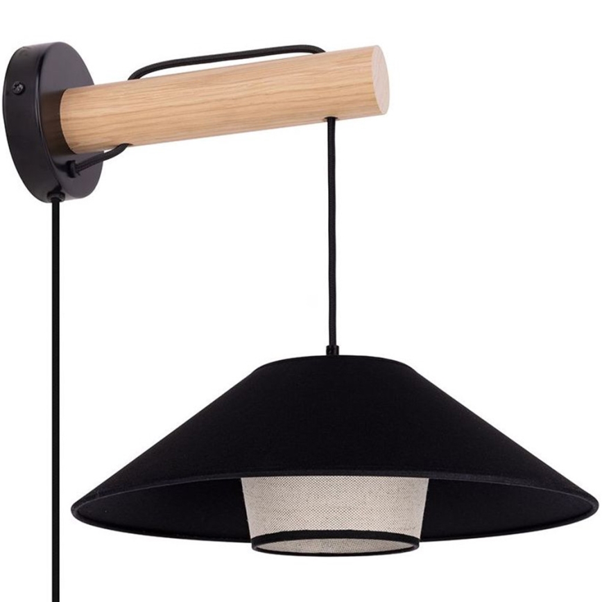 Nástěnná lampa AMIGO 1xE27/25W/230V dub