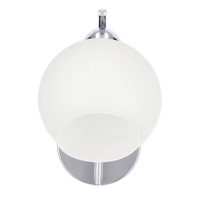 Nástěnná lampa AMOS 1xE27/40W/230V lesklý chrom