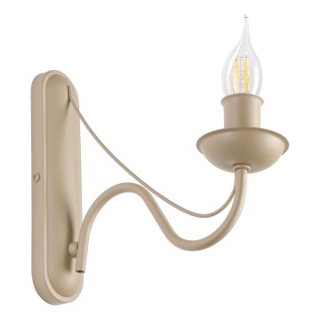 Nástěnná lampa ANTON 1xE14/60W/230V béžová