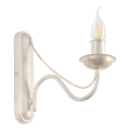 Nástěnná lampa ANTON 1xE14/60W/230V bílá patina