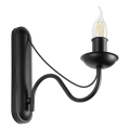 Nástěnná lampa ANTON 1xE14/60W/230V černá
