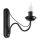 Nástěnná lampa ANTON 1xE14/60W/230V černá