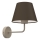 Nástěnná lampa ARDEN 1xE27/15W/230V béžová/hnědá