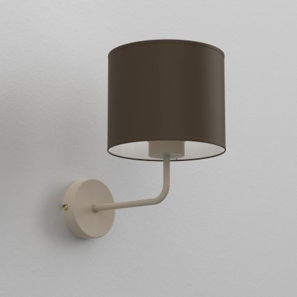 Nástěnná lampa ARDEN 1xE27/15W/230V béžová/hnědá