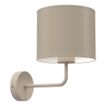 Nástěnná lampa ARDEN 1xE27/15W/230V béžová