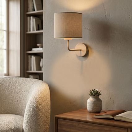 Nástěnná lampa ARDEN 1xE27/15W/230V béžová