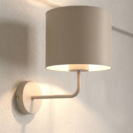 Nástěnná lampa ARDEN 1xE27/15W/230V béžová