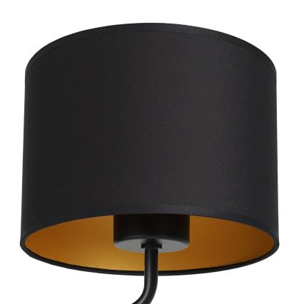 Nástěnná lampa ARDEN 1xE27/60W/230V černá/zlatá