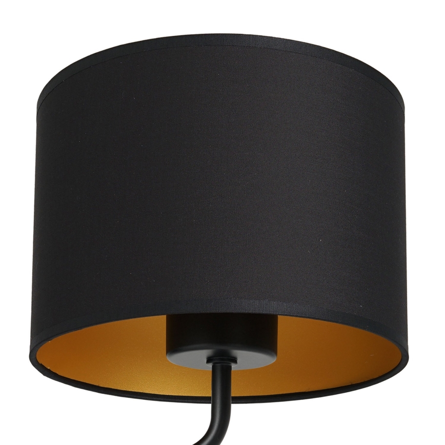 Nástěnná lampa ARDEN 1xE27/60W/230V černá/zlatá