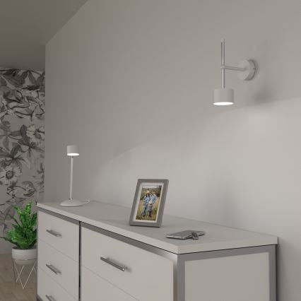 Nástěnná lampa ARENA 1xGX53/11W/230V bílá/lesklý chrom