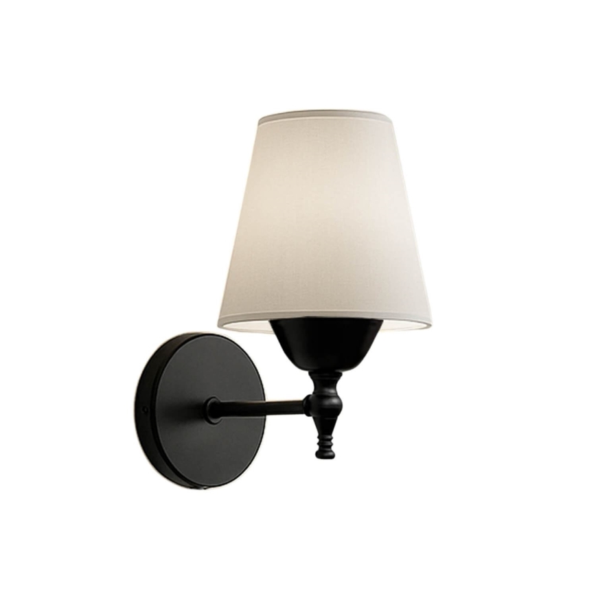 Nástěnná lampa ASPARAGUS 1xE27/40W/230V černá/krémová
