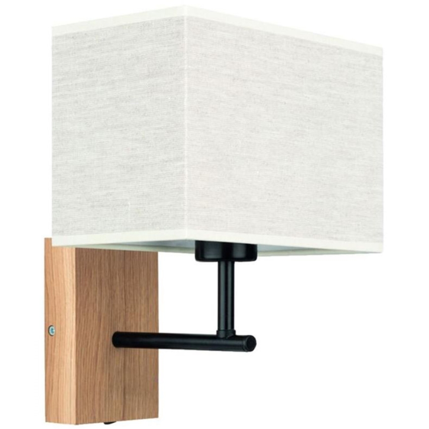 Nástěnná lampa BOHO 1xE27/25W/230V dub
