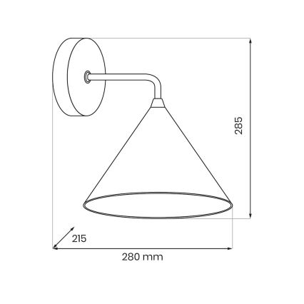 Nástěnná lampa CAPITAL 1xGX53/15W/230V zelená