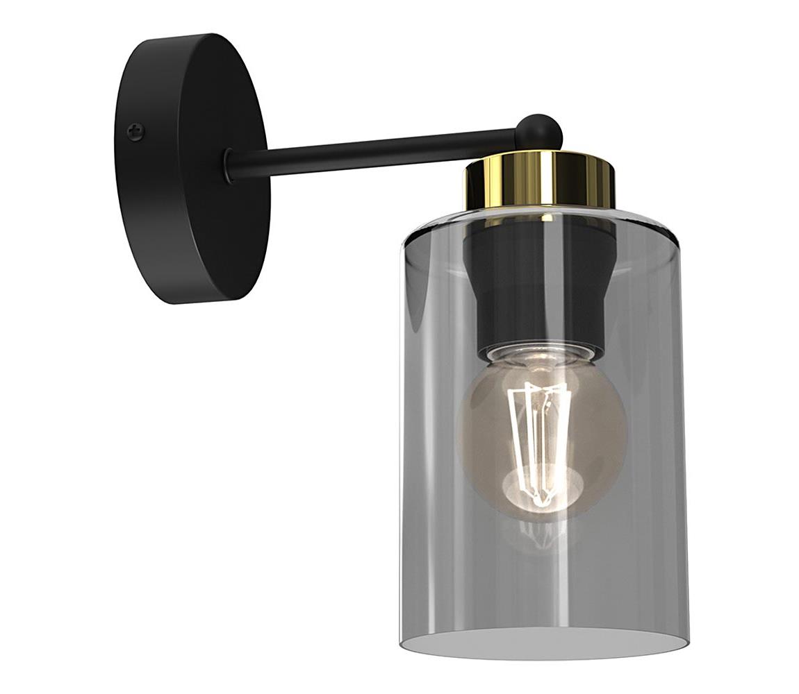 Milagro Nástěnná lampa CHIC 1xE27/60W/230V černá/šedá MI1910