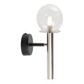 Nástěnná lampa DAISY 1xG9/12W/230V lesklý chrom/černá/čirá