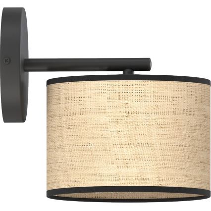 Nástěnná lampa ECO 1xE27/15W/230V béžová/ratan