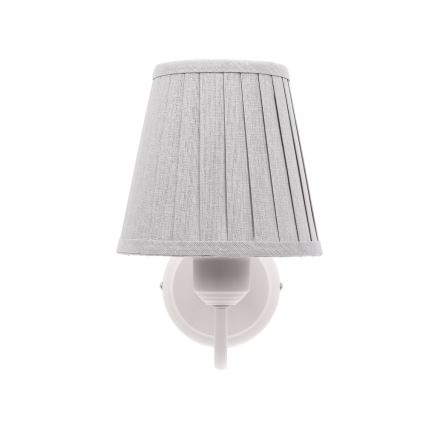 Nástěnná lampa FIREZ 1xE27/40W/230V bílá/šedá