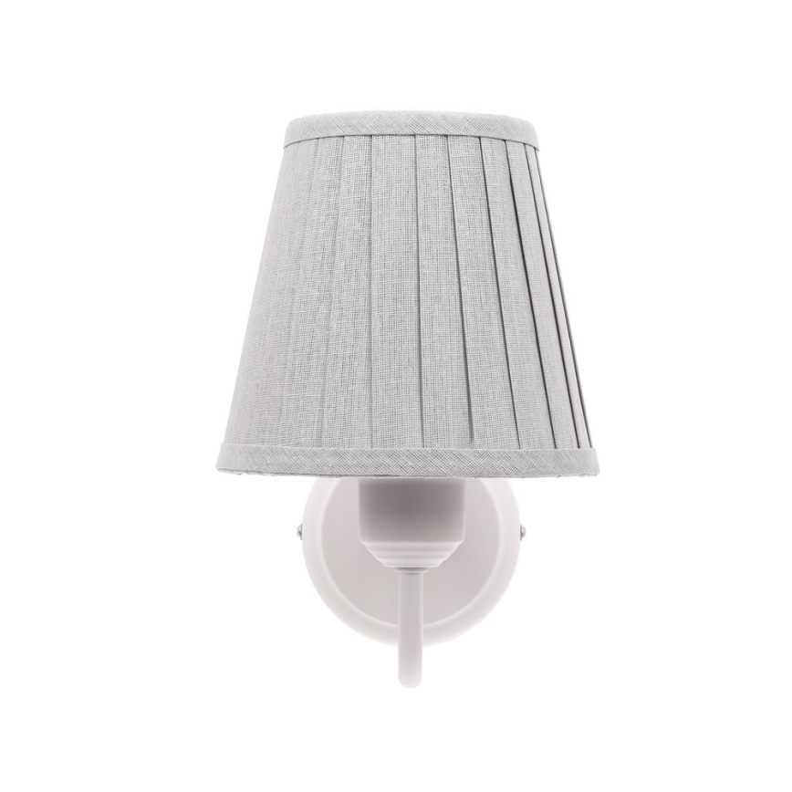 Nástěnná lampa FIREZ 1xE27/40W/230V bílá/šedá