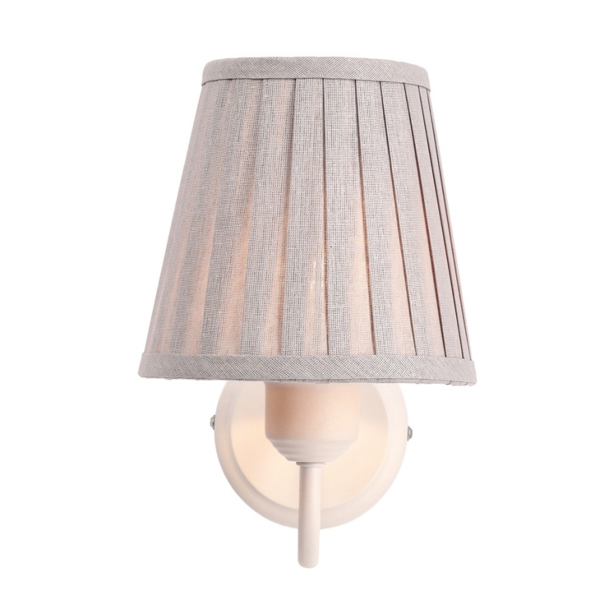 Nástěnná lampa FIREZ 1xE27/40W/230V bílá/šedá