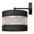 Nástěnná lampa HELEN 1xE27/15W/230V černá/zlatá