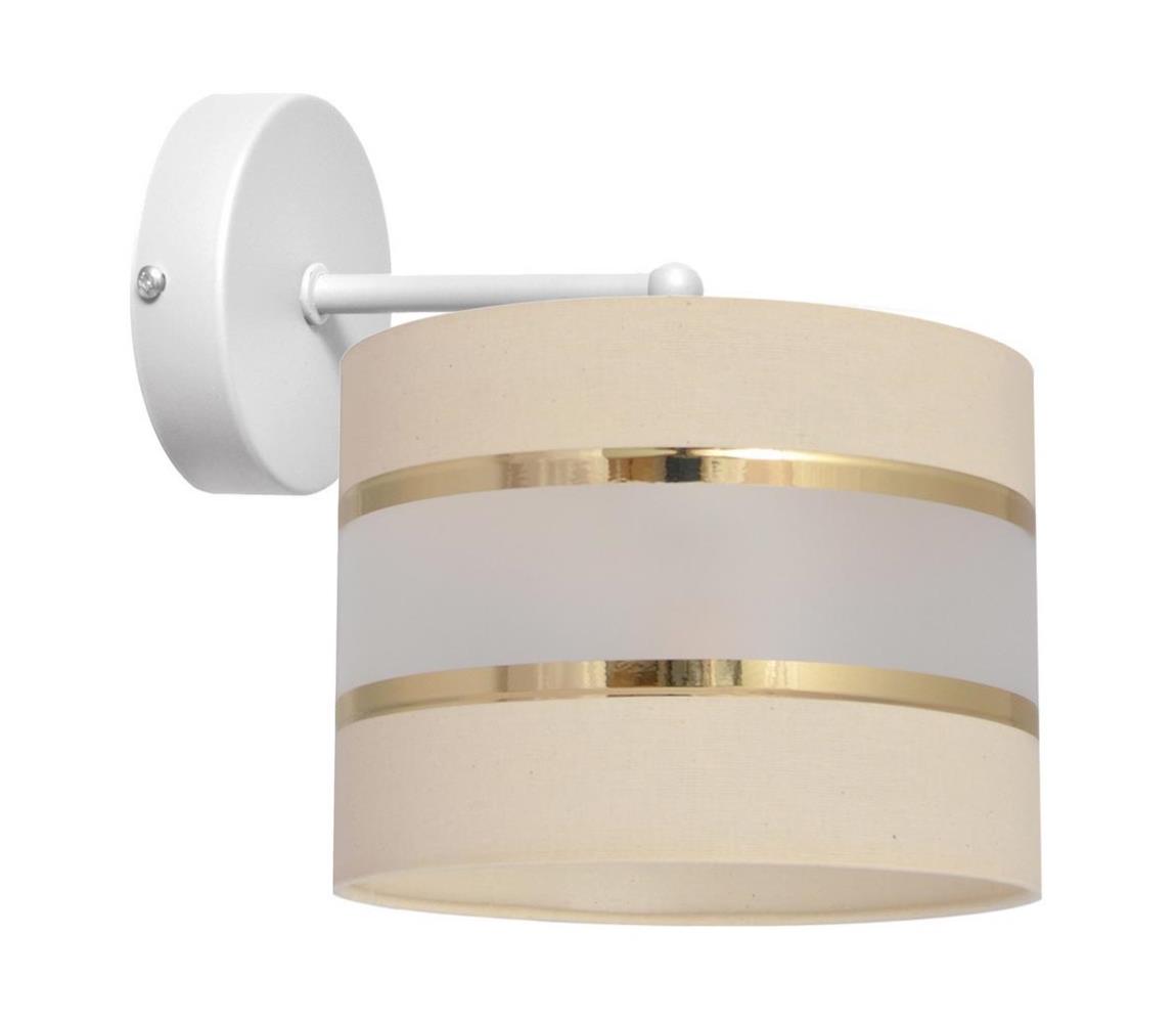 Helam Nástěnná lampa HELEN 1xE27/60W/230V krémová HE1064