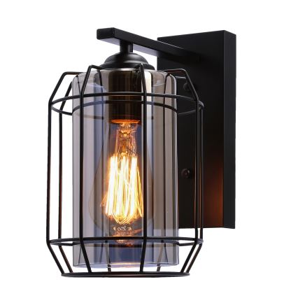 Nástěnná lampa JONERA 1xE27/40W/230V černá