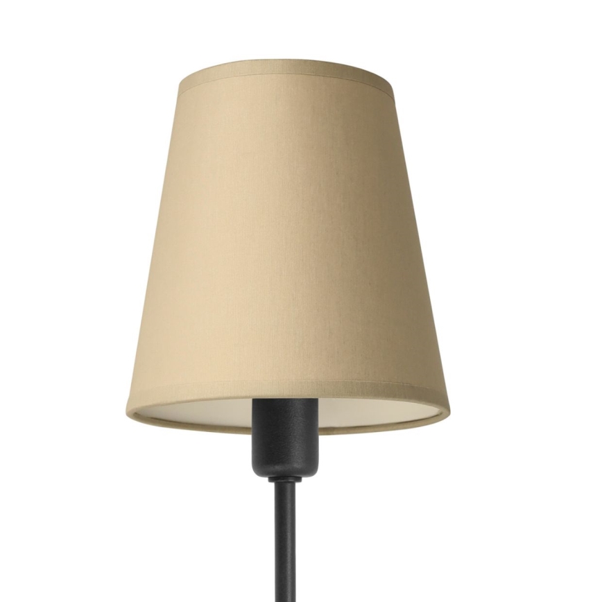 Nástěnná lampa MADELA 1xE14/40W/230V béžová/černá