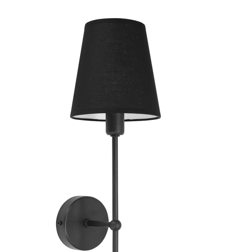 Nástěnná lampa MADELA 1xE14/40W/230V černá
