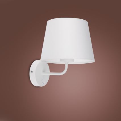 Nástěnná lampa MAJA 1xE27/15W/230V bílá