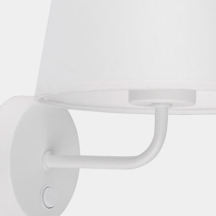 Nástěnná lampa MAJA 1xE27/15W/230V bílá