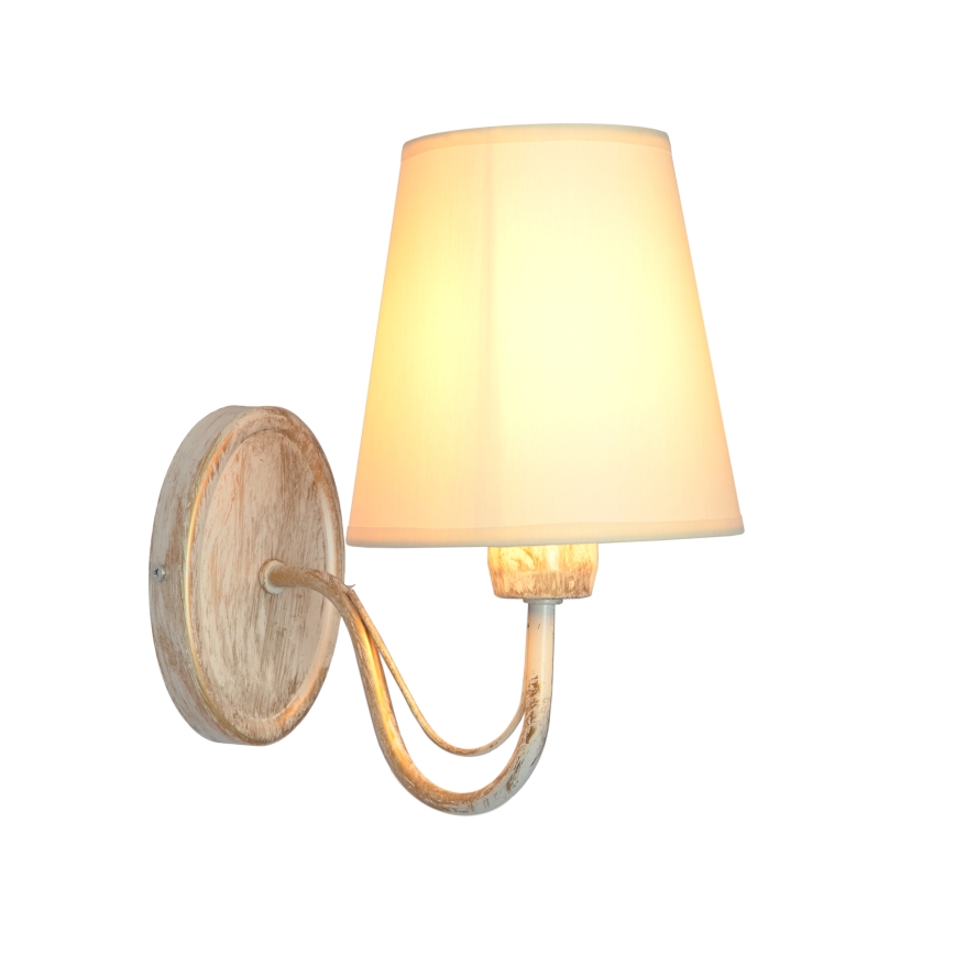 Nástěnná lampa MALBO 1xE27/15W/230V béžová