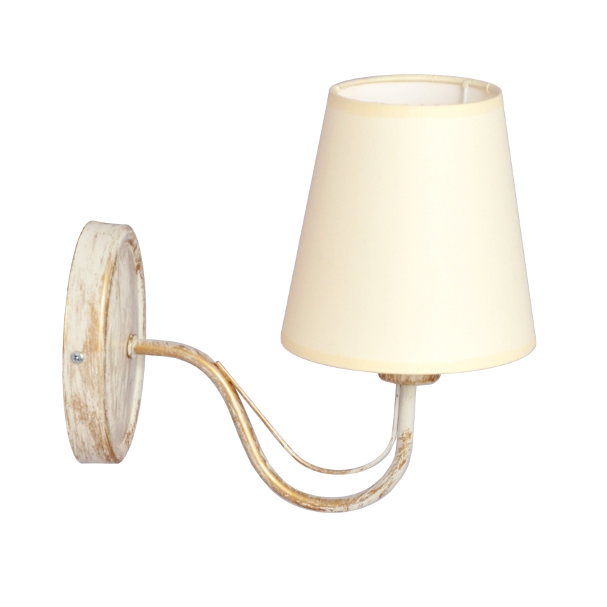 Nástěnná lampa MALBO 1xE27/15W/230V béžová