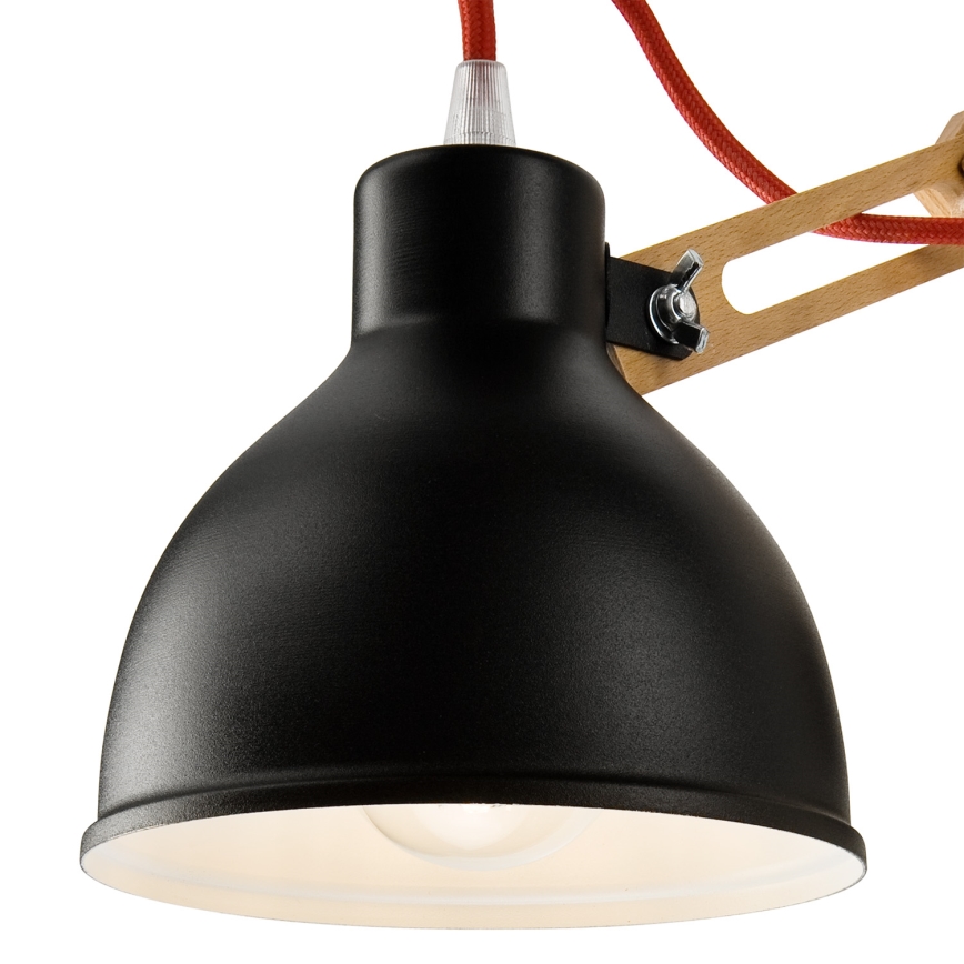 Nástěnná lampa MARCELLO 1xE27/60W/230V buk
