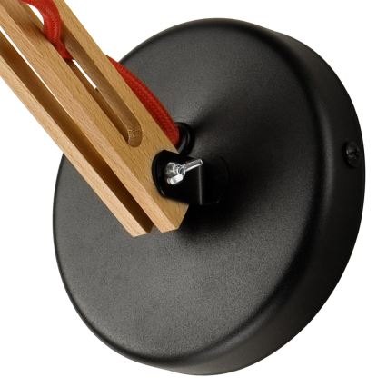 Nástěnná lampa MARCELLO 1xE27/60W/230V buk