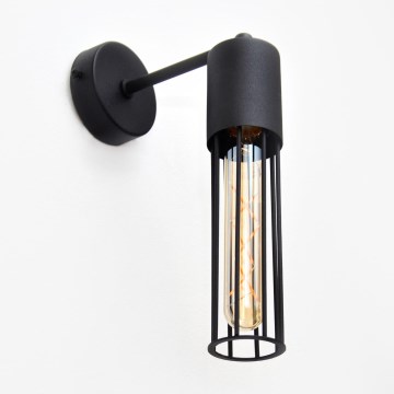 Nástěnná lampa MELODY 1xE27/15W/230V černá