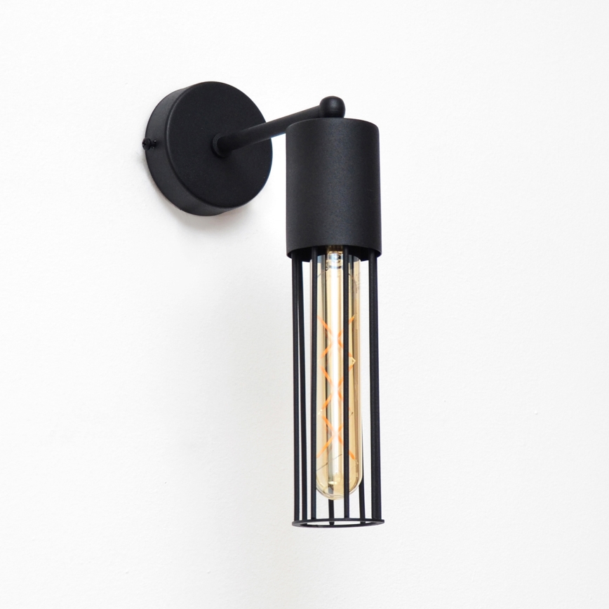 Nástěnná lampa MELODY 1xE27/15W/230V černá